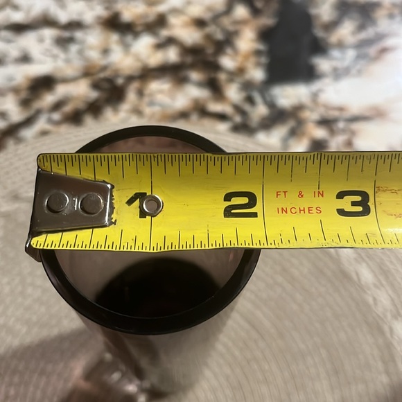 Vintage Amethyst Ombre Clear Base Vase - Picture 6 of 7